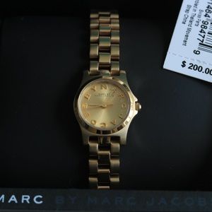 Marc by Marc Jacobs Henry Dinky Gold Watch